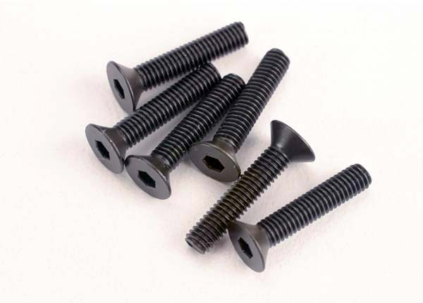 Traxxas 2553 Screws Countersunk Machine 3x15mm Revo (6)