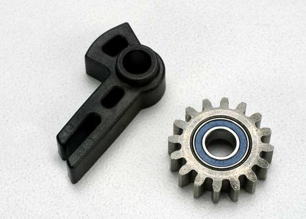 Traxxas 5377 Idler Gear/Support/Bearing Revo