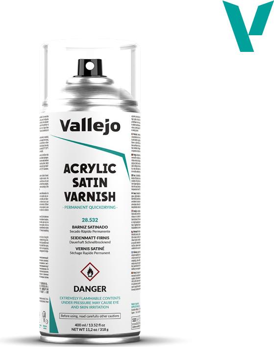 Aerosol 400ml Varnish Satin