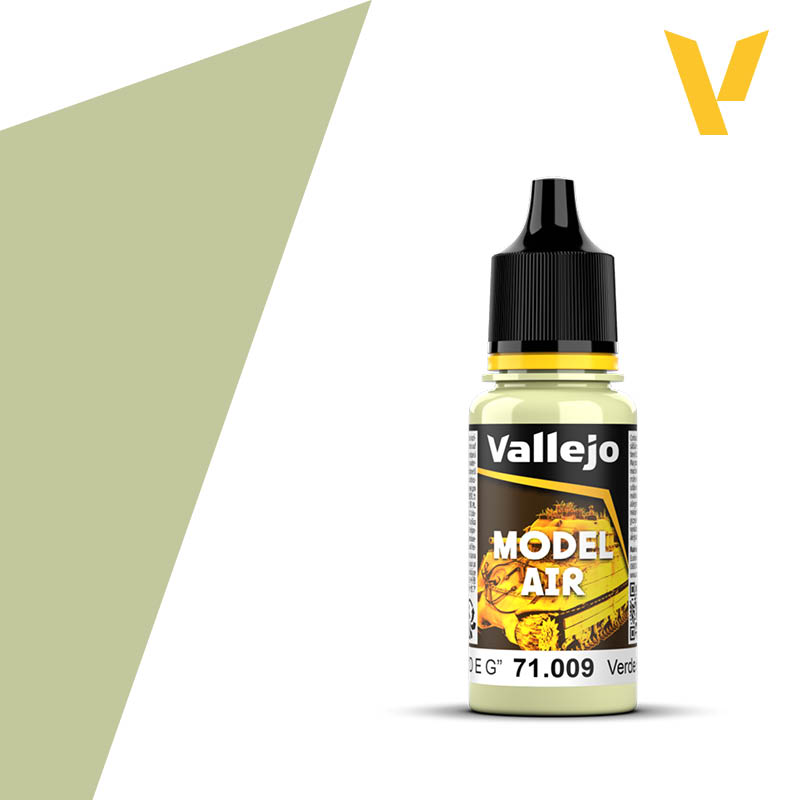Vallejo Model Air Color 17ml Eau de Nil “Duck Egg Green”
