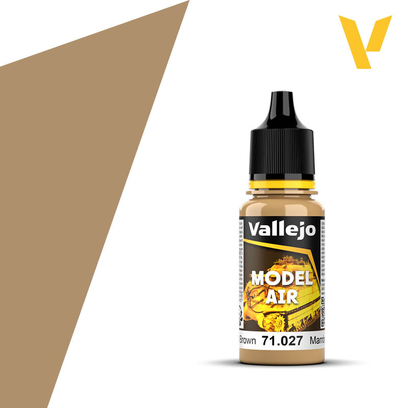 Vallejo Model Air Color 17ml Light Brown