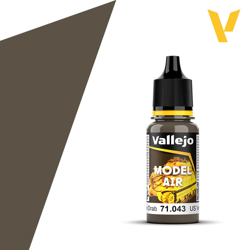 Vallejo Model Air Color 17ml US Olive Drab