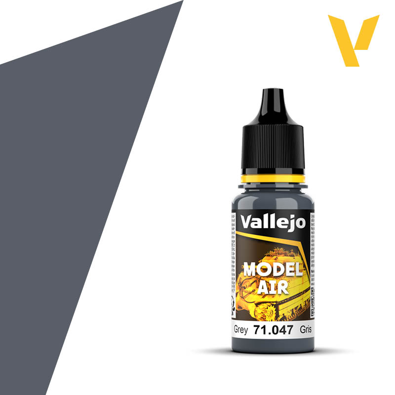 Vallejo Model Air Color 17ml Grey