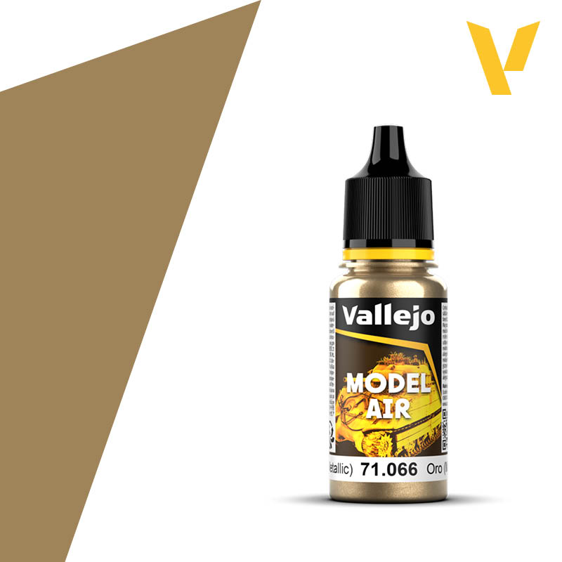Vallejo Model Air Color 17ml Gold (Metallic)
