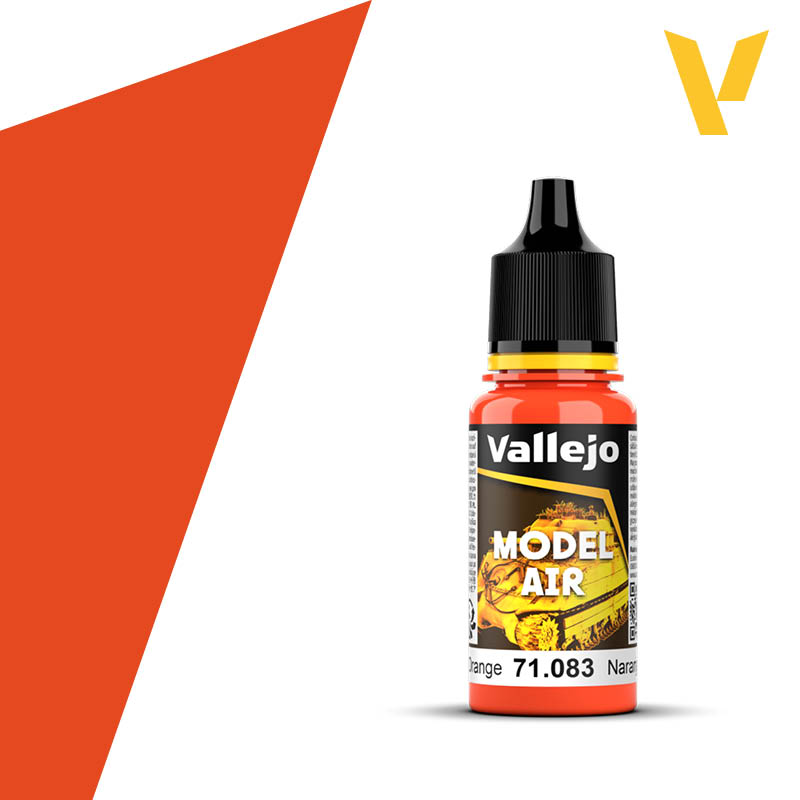Vallejo Model Air Color 17ml Orange