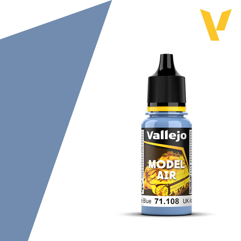 Vallejo Model Air Color 17ml US UK Azure Blue