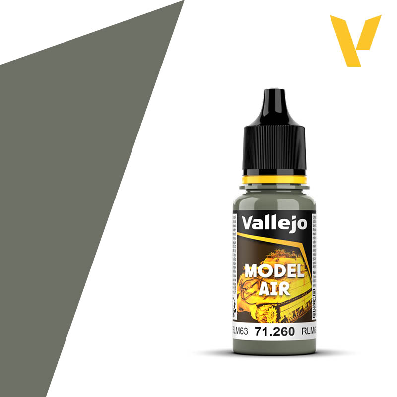 Vallejo Model Air Color 17ml Light Grey RLM63