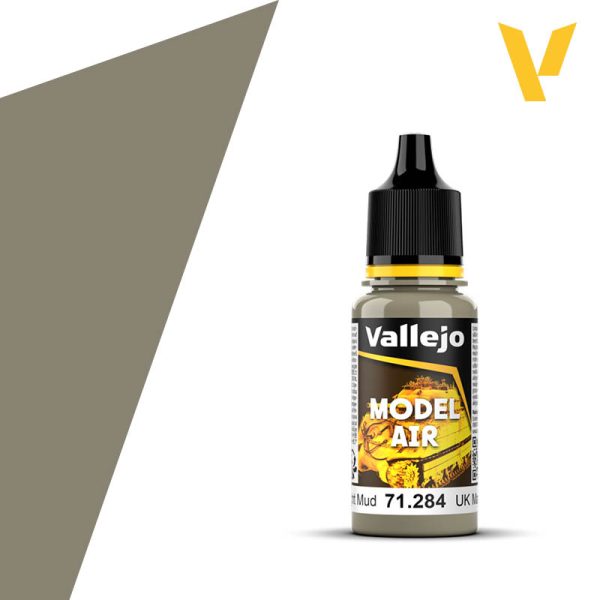 Vallejo Model Air Color 17ml UK Light Mud