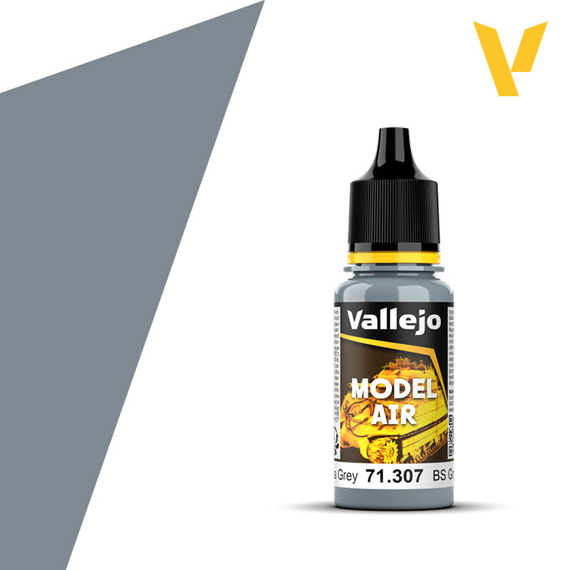 Vallejo Model Air Color 17ml BS Medium Sea Grey