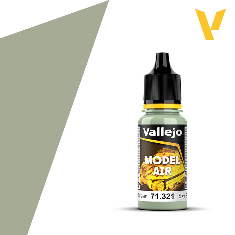 Vallejo Model Air Color 17ml IJA Light Grey Green