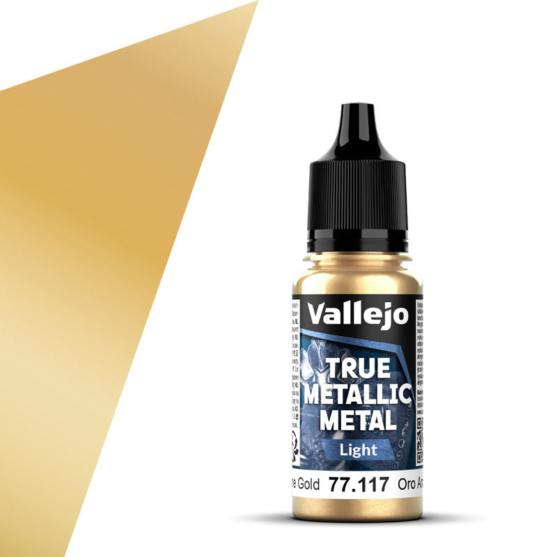 Vallejo True Metallic Metal Light 18ml Arcane Gold