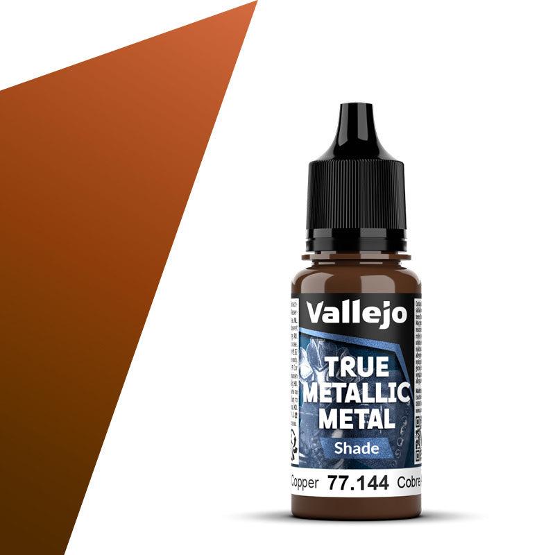 Vallejo True Metallic Metal Shade 18ml Ancient Copper