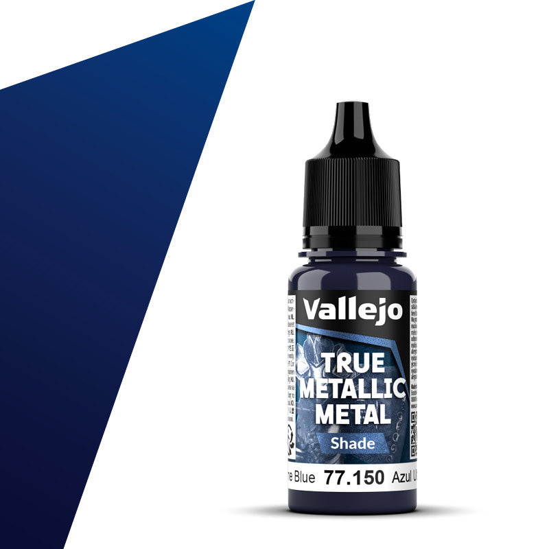 Vallejo True Metallic Metal Shade 18ml Ultramarine Blue