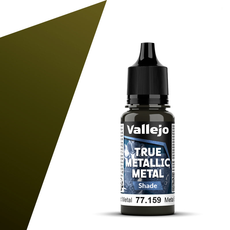 Vallejo True Metallic Metal Shade 18ml Aged Metal