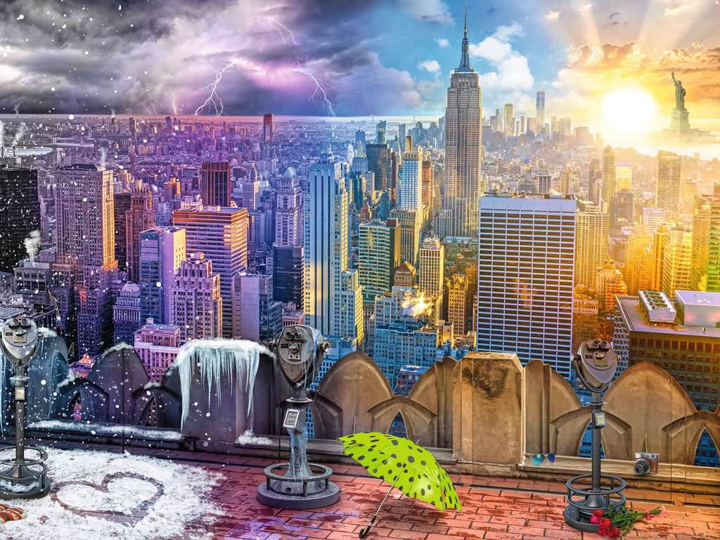 RAVENSBURGER 1500PC - SEASONS OF NEW YORK