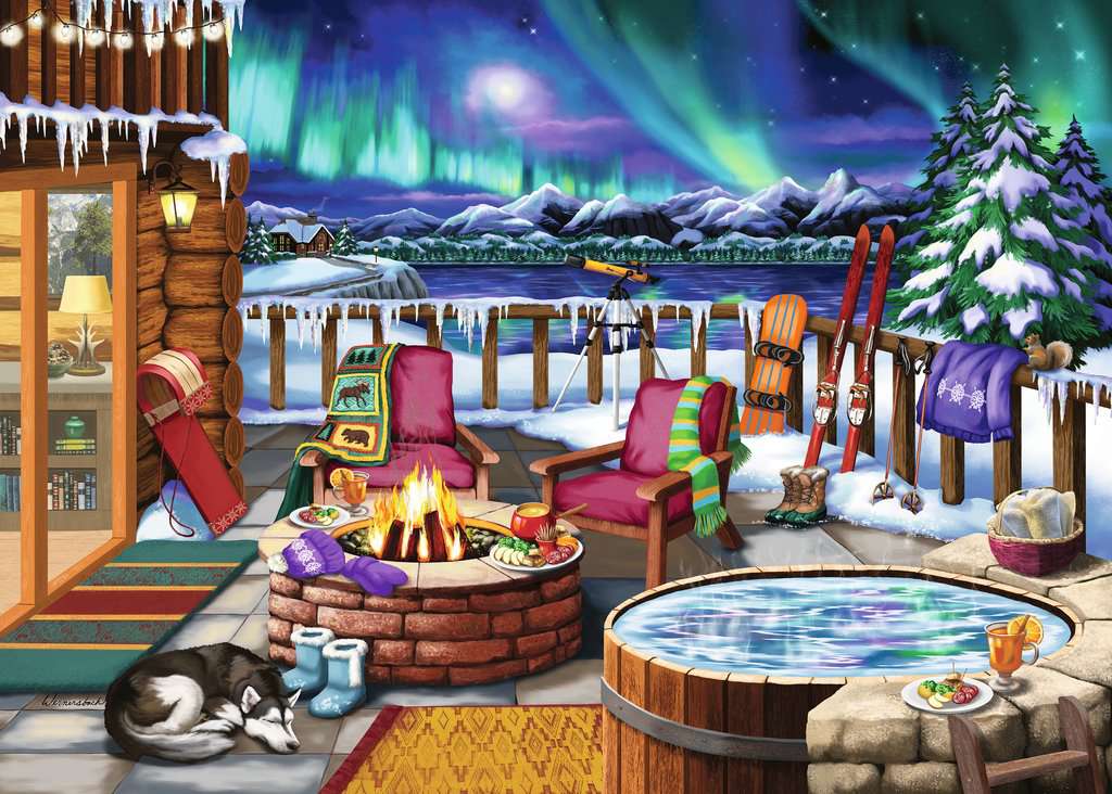 RAVENSBURGER 500PC - NORTHERN LIGHTS