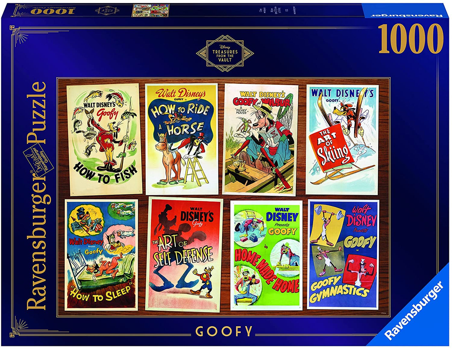 RAVENSBURGER 1000PC - DISNEY VAULT: GOOFY