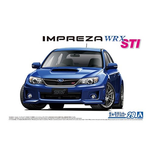 Aoshima 1/24 Subaru GRB Impreza WRX STI 2010