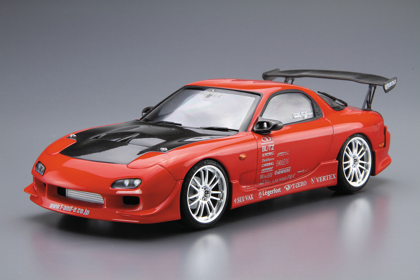 Aoshima 1/24 Tuned Car #9 Vertex FD3S RX-7 '99 (Mazda)