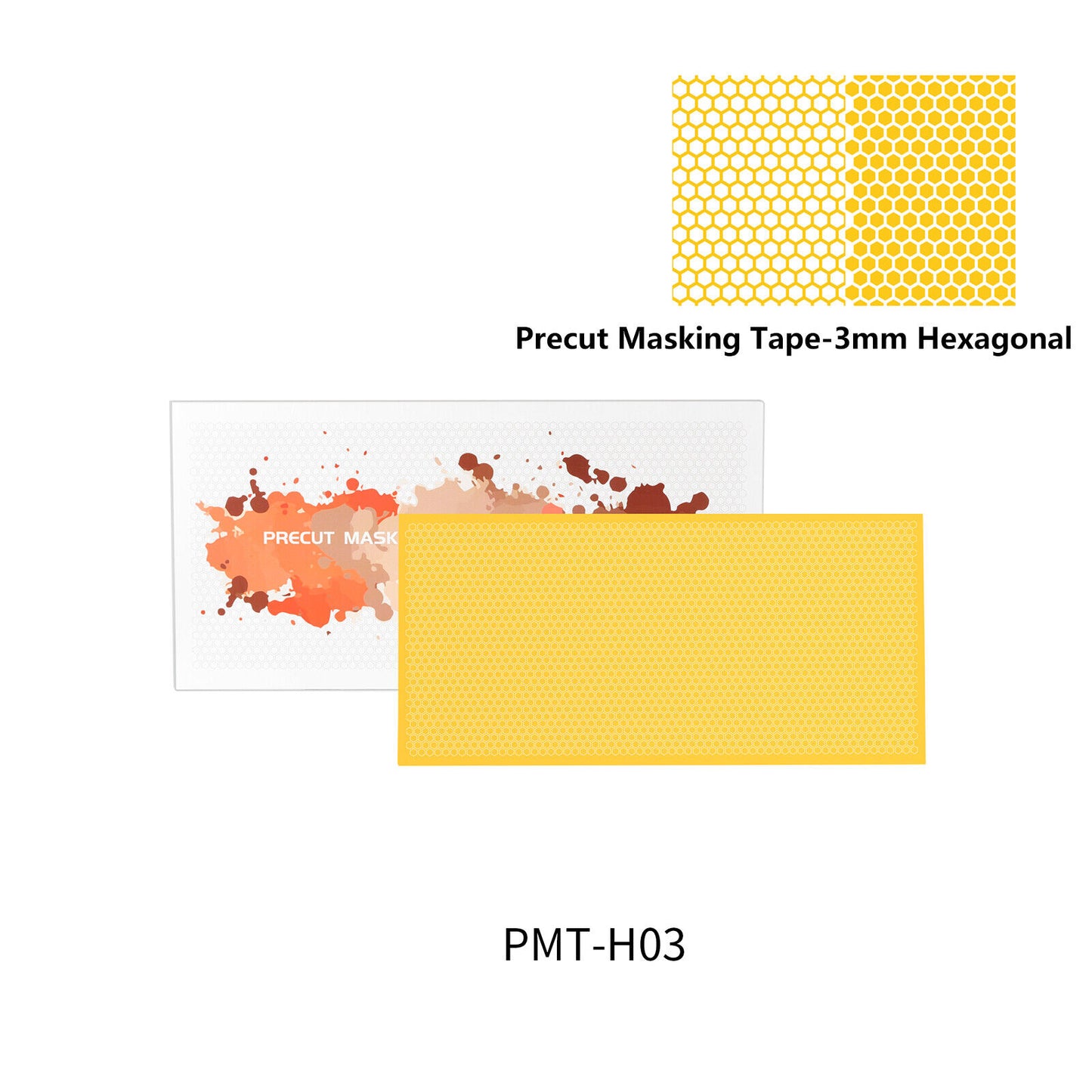 DSPIAE 3mm Hexagonal Precut Masking Tape