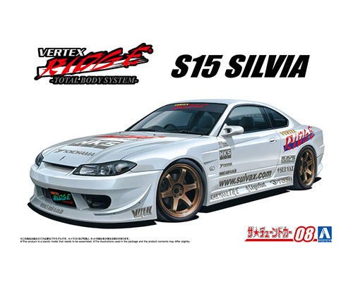 Aoshima 1/24 Nissan Vertex S15 Silvia '99