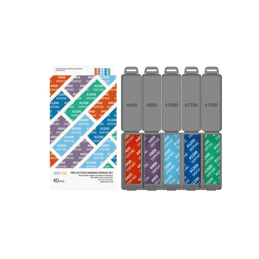 DSPIAE Sponge Sandpaper 3mm Set