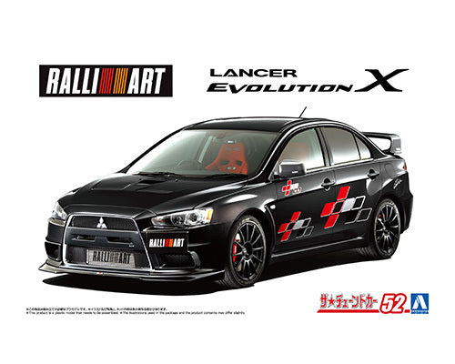 Aoshima 1/24 Ralliart CZ4A Lancer Evolution X '07