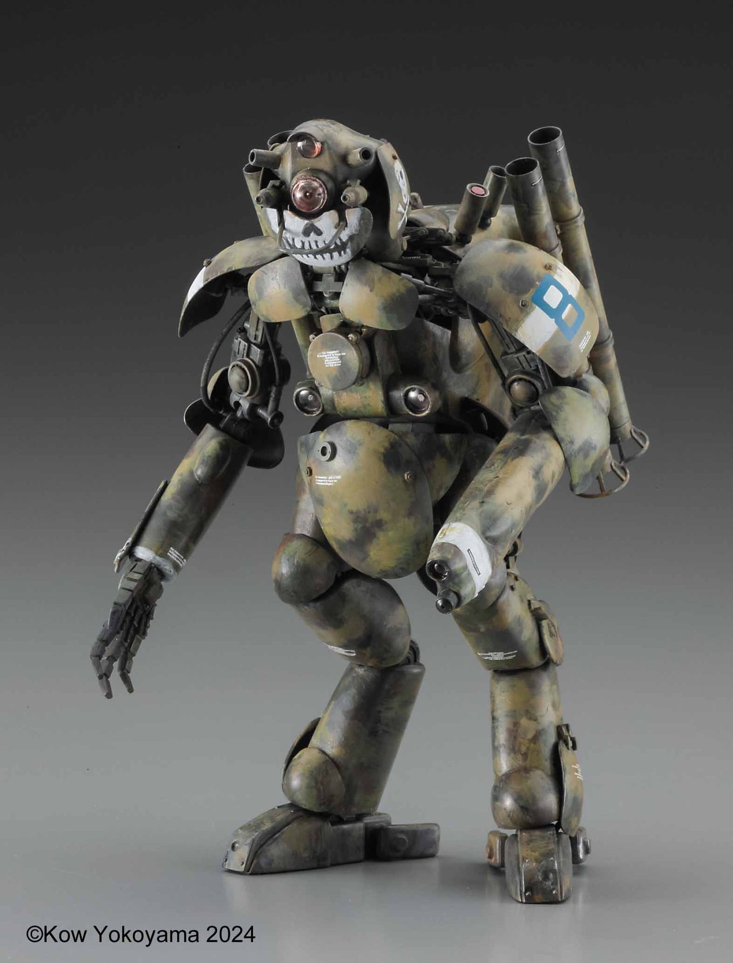 Hasegawa 1/20 Maschinen Krieger Humanoid Unmanned Interceptor Großer Hund Ausf.M "MASKENBALL"