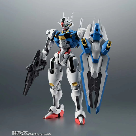 Bandai Spirits Robot Spirits Figurine ＜Side MS＞Gundam Aerial Ver.A.N.I.M.E. "Mobile Suit Gundam: The Witch From Mercury"