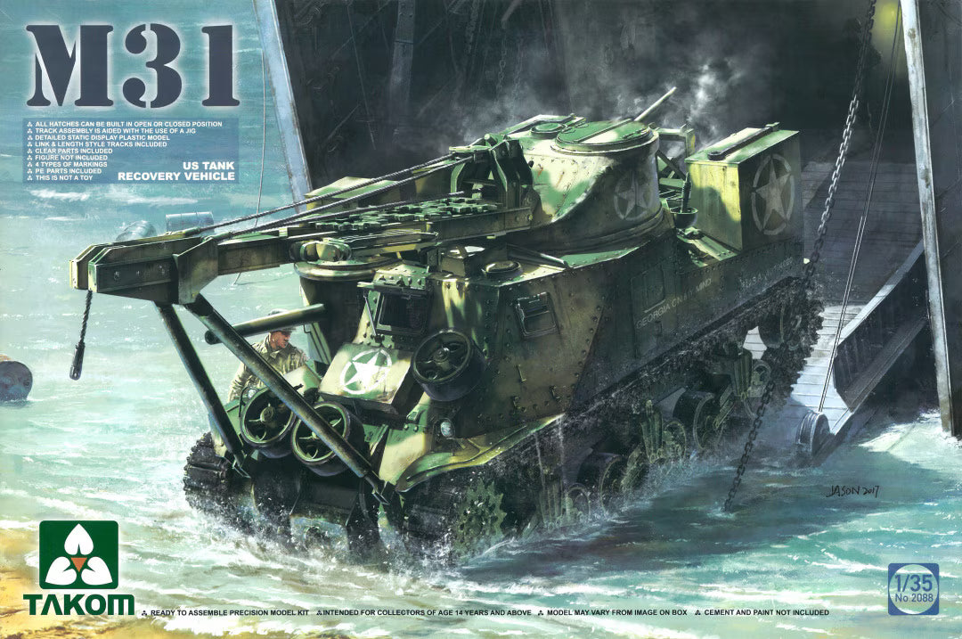 Takom 1/35 M31 US Tank Recovery Vehicle