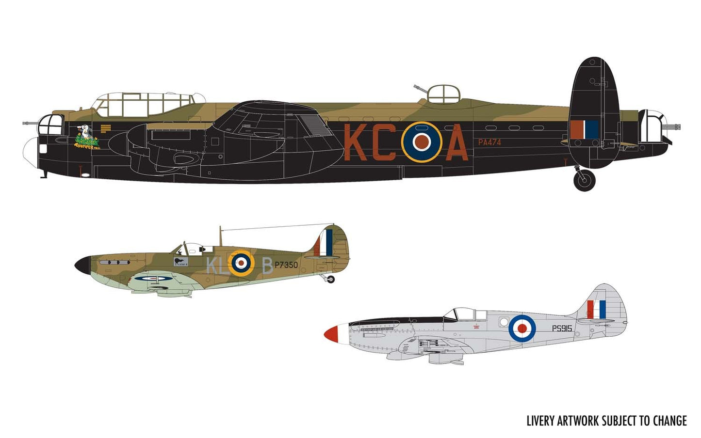 Airfix 50182  1/72 Battle of Britain Memorial Flight