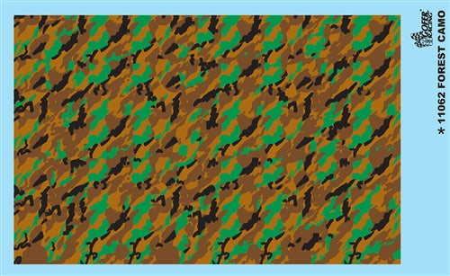 Gofer Racing 1/24-1/25 Forest Camo Decals Sheet