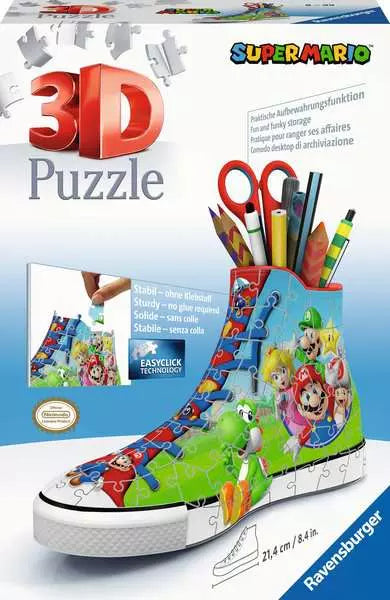 RAVENSBURGER 112PC - 3D PUZZLE - SUPER MARIO SNEAKER