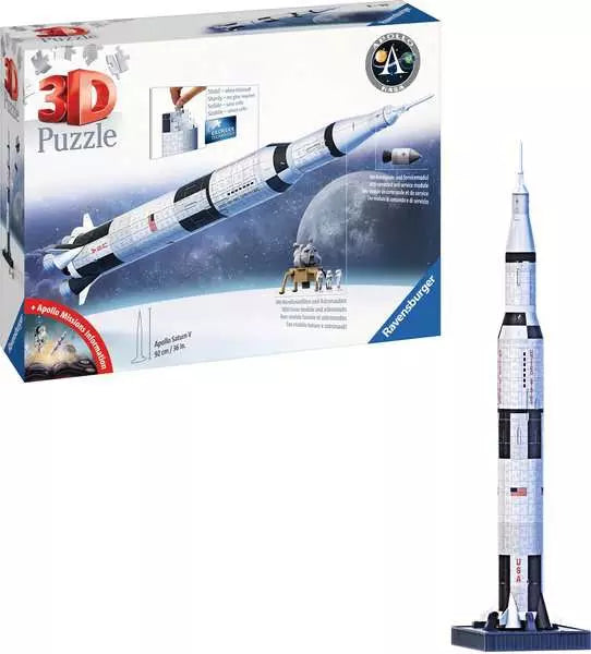 RAVENSBURGER 3D - APOLLO SATURN V ROCKET