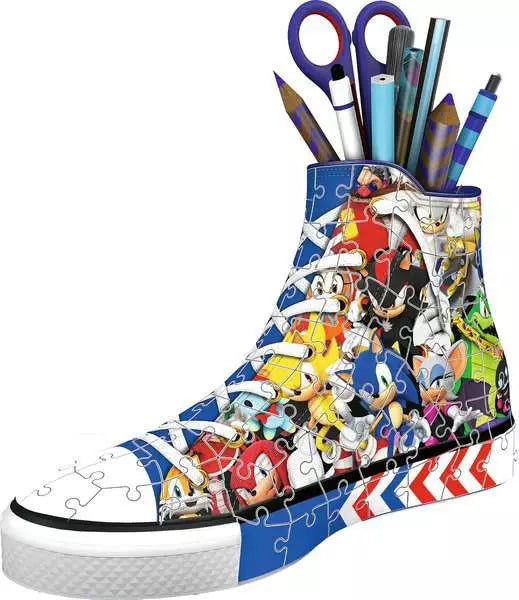 RAVENSBURGER 112PC - 3D PUZZLE - SONIC THE HEDGEHOG SNEAKER