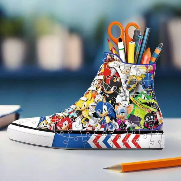 RAVENSBURGER 112PC - 3D PUZZLE - SONIC THE HEDGEHOG SNEAKER