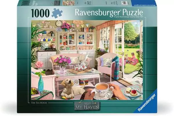 RAVENSBURGER 1000PC - THE TEA HOUSE