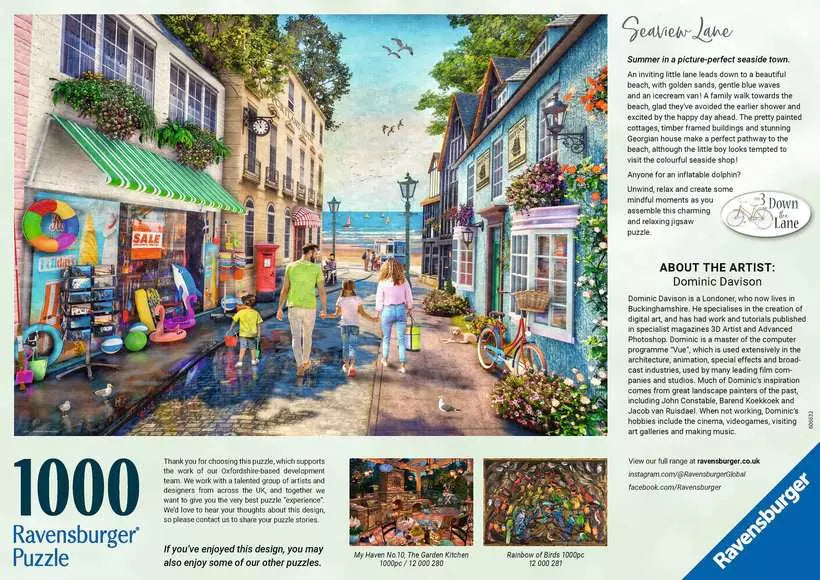 RAVENSBURGER 1000pc - SEAVIEW LANE