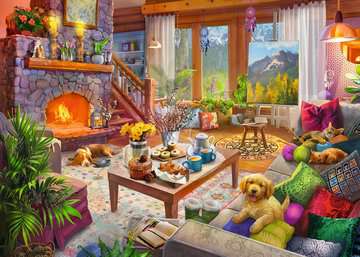 RAVENSBURGER 1000PC - COZY CABIN