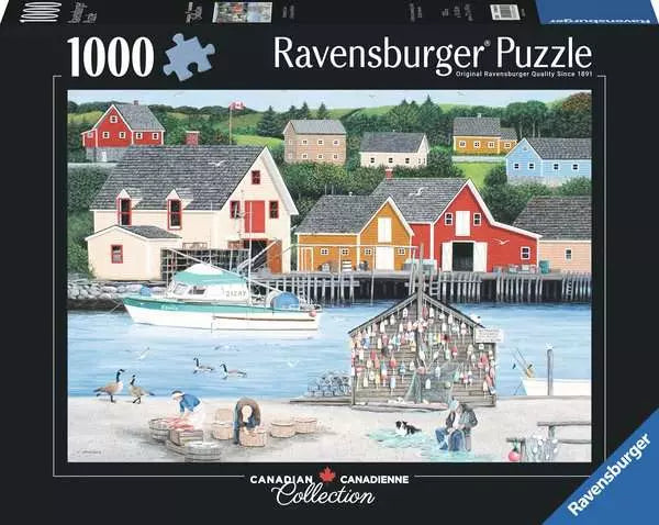 RAVENSBURGER 1000PC - CANADIAN COLLECTION: FISHERMAN'S COVE