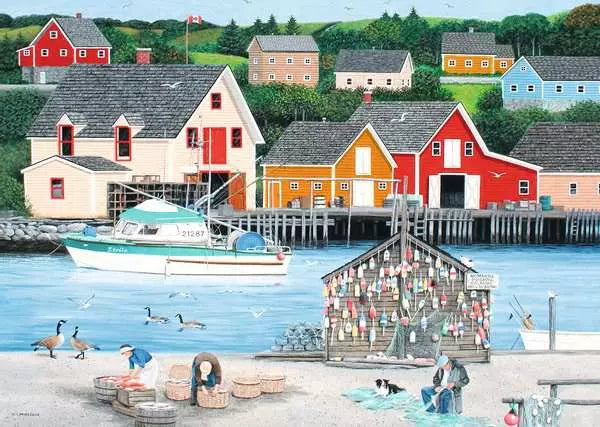 RAVENSBURGER 1000PC - CANADIAN COLLECTION: FISHERMAN'S COVE