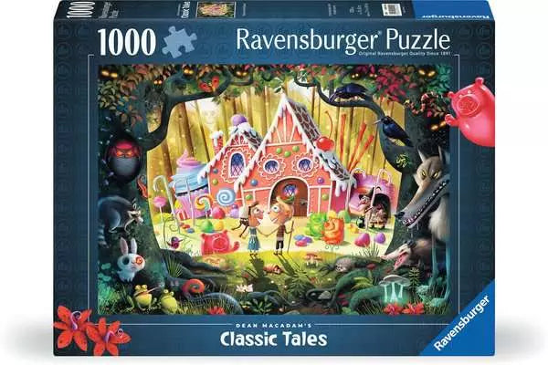RAVENSBURGER 1000PC - HANSEL AND GRETEL BEWARE!