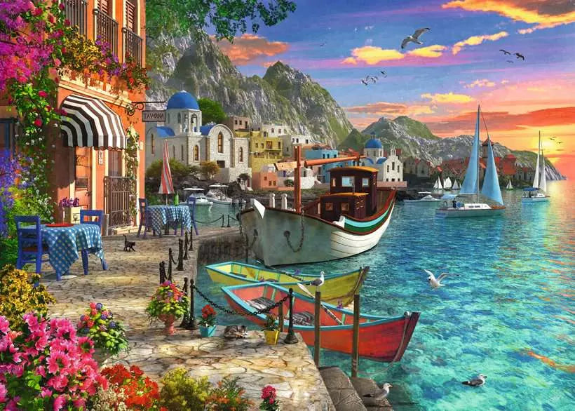 RAVENSBURGER  1000PC - GRANDIOSE GREECE