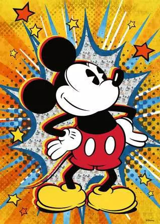 RAVENSBURGER 1000PC - DISNEY - RETRO MICKEY