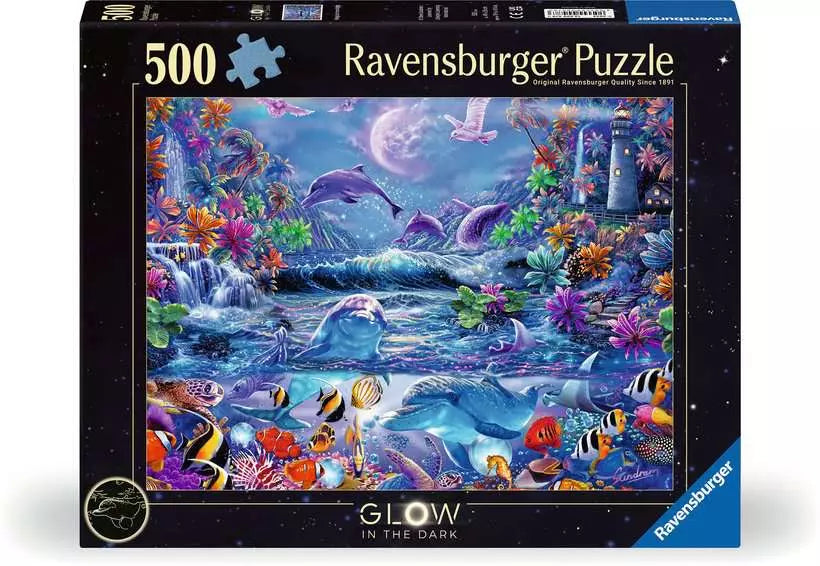 RAVENSBURGER 500PC- MOONLIT MAGIC