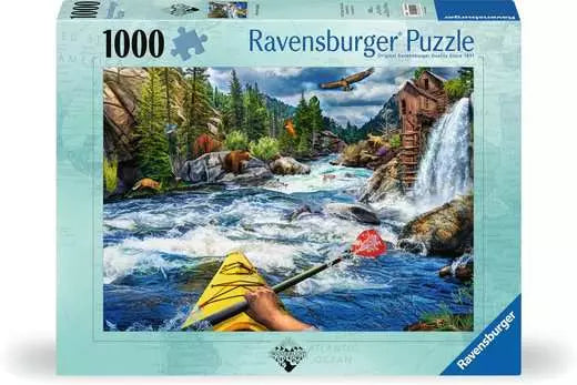 RAVENSBURGER 1000PC - WHITEWATER KAYAKING