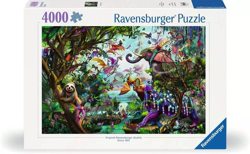 RAVENSBURGER 4000PC - TROPICAL DRAGONS