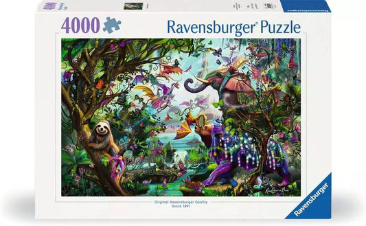 RAVENSBURGER 4000PC - TROPICAL DRAGONS