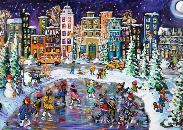 RAVENSBURGER 1000PC - CANADIAN COLLECTION: CANADIAN CITY LIGHTS