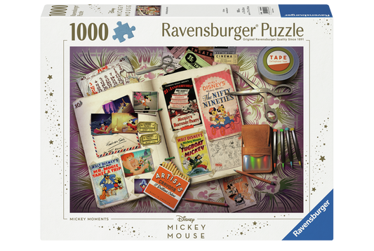 RAVENSBURGER 1000PC - DISNEY - 1940 MICKEY MOMENTS
